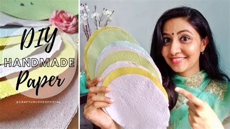 Diy Handmade Paper At Home How To Make Paper At Home In Easy Steps