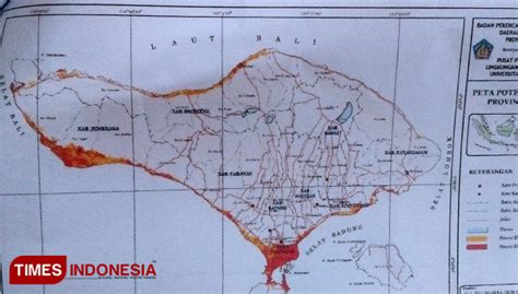 Ini Peta Rawan Bencana Di Wilayah Bali Times Indonesia