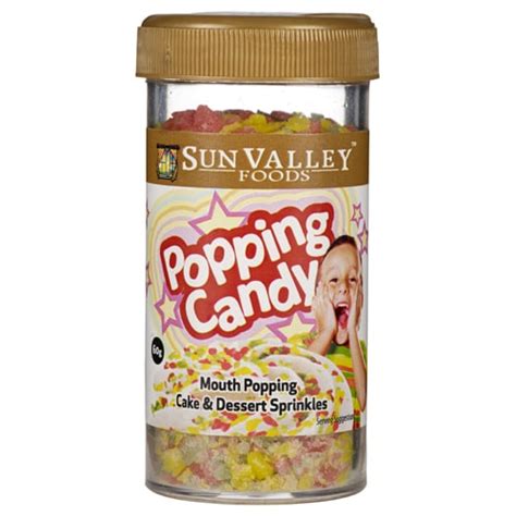 Buy Sun Valley Foods Cake Decorations Popping Candy 60g Online At