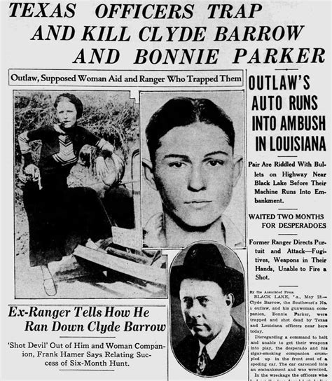 The Real Bonnie And Clyde Texas Officers Trap And Kill Notorious Duo In Shootout 1934 Click