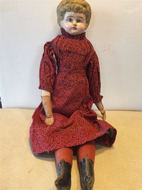 Antique Composition Doll Etsy
