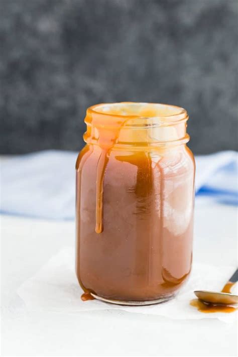 Homemade Caramel Sauce Recipe Baked By An Introvert