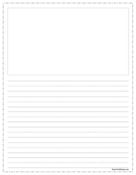 Printable Draw And Write Paper Discover The Beauty Of Printable Paper