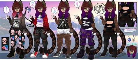 Fursona Outfit Reference 1 By Kiwikltten Outfits Reference Cute