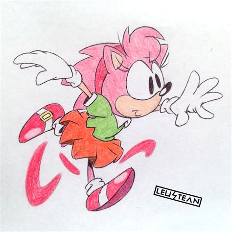 Amy Rose Classic Sonic Shoes Request By Felixwarner On