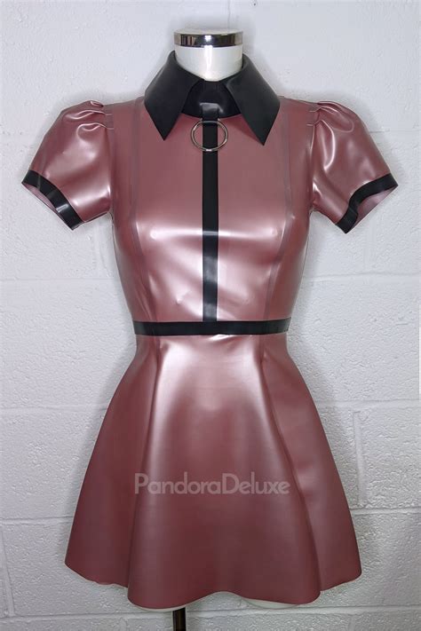 Emily Latex Dress Ready To Ship Size M Pandora Deluxe