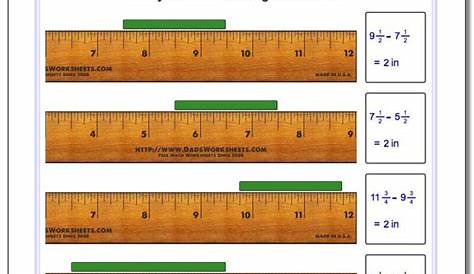 Reading A Tape Measure Worksheet Answers — db-excel.com