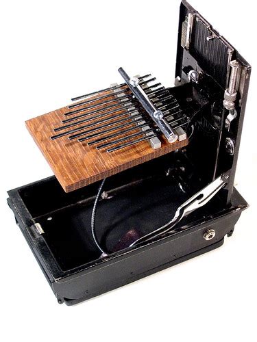 By switch and lever in workshop woodworking. Reimagined DIY Thumb Pianos, Amplified, Electrified, and with Faux Fur - CDM Create Digital Music
