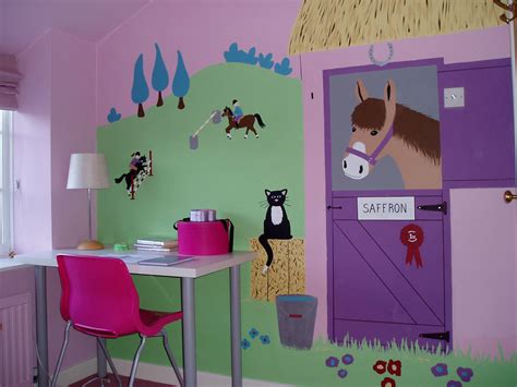 Girls Love Ponies And Having Her Favourite Pony On Her Wall Was A Hit