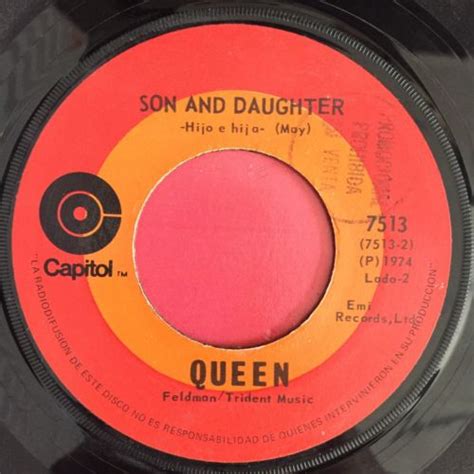 Queen Son And Daughter Keep Yourself Alive Rare Mexico 45 Vinyl Sold