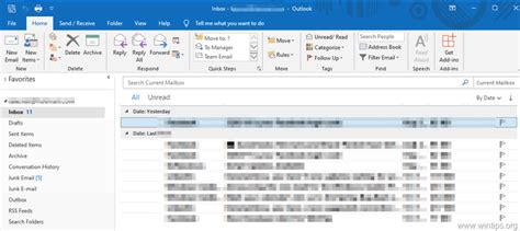 Fix Outlook Columns Bar Header Bar Disappear In Outlook 20162019