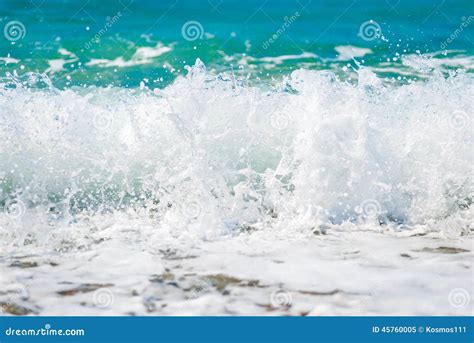 Clean Sea Water Is Removed Close Up Stock Image Image Of Summer Edge