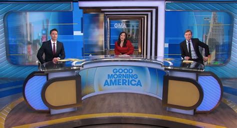 Good Morning America Switches Anchor Desks Newscaststudio