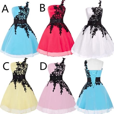 Elegant Short Ball Gown Lace Prom Dresseslace Homecoming Dresses On