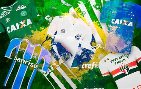 Así son las camisetas de los 20 clubes de Brasil AlaVozdeYA