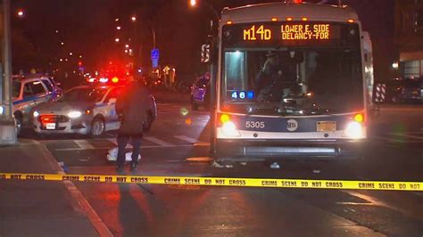 Mta Bus Driver Arrested After Woman Hit Has Leg Pinned Under Bus Abc New York