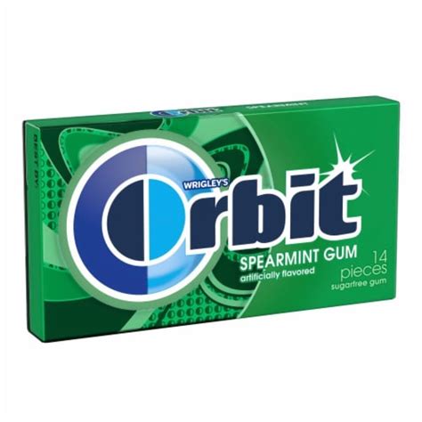 Orbit Spearmint Sugar Free Chewing Gum 14 Ct Ralphs