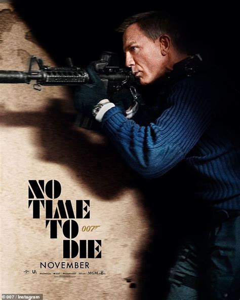 Daniel Craig Becomes James Bond In Action Packed New Poster For No Time