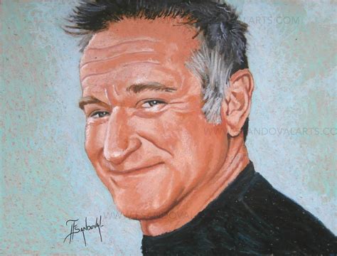 A Portrait In Memory Of Robin Williams By Franklinsh On Deviantart