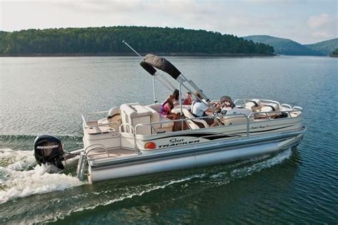 2010 Sun Tracker Fishin Barge 21 Pontoon Boat Review Boatdealersca