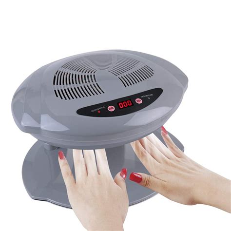 eecoo nail polish dryer 400w 2 in 1 nail polish dryer machine temperature sensor for both hands