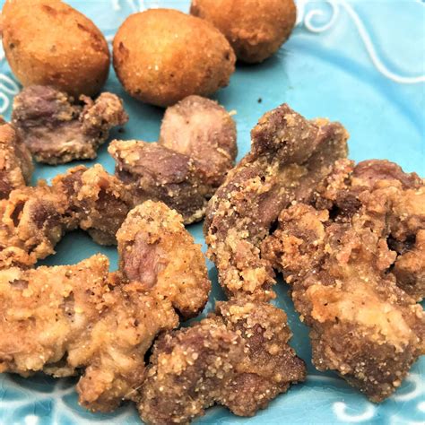 Fried Chicken Gizzards Recipe In A Small Deep Fryer Trisha Dishes