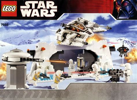 7666 Hoth Rebel Base Lego Star Wars And Beyond