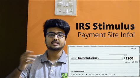 Click the identification button on the personal information tab as shown below: Stimulus Check 2020 - IRS Site to submit your Direct Deposit info! - YouTube