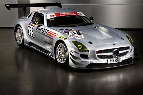 2011 de tomaso sls (sport luxury sedan) concept. 2011 Mercedes SLS AMG GT3 Makes Track Debut - autoevolution