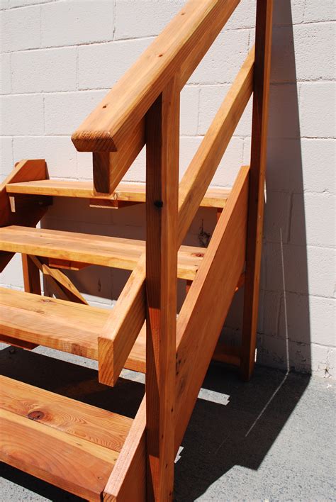 Specdeck Free Standing Stairs — The Redwood Store