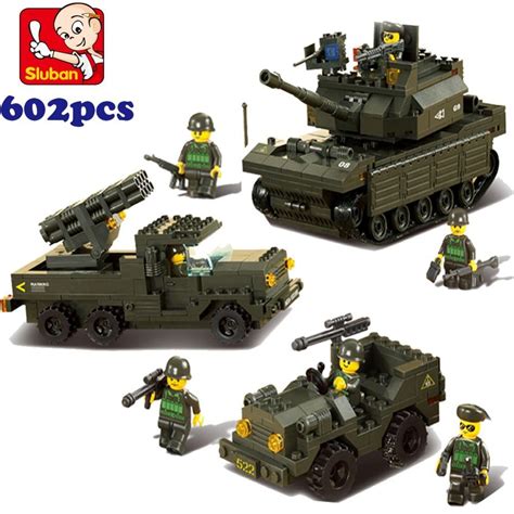Buy Sluban M38 B6800 Land Battle Forces Army Troops