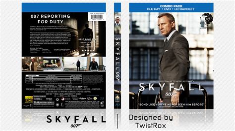 007 Skyfall Movies Box Art Cover By Twistrox