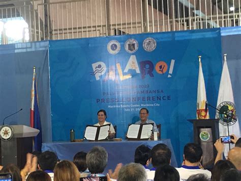 Deped Marikina Lgu Formalize Partnership For Palarong Pambansa 2023