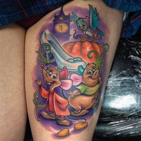 Gus Cinderella Tattoo Disney Tattoos Disney Sleeve Tattoos Disney