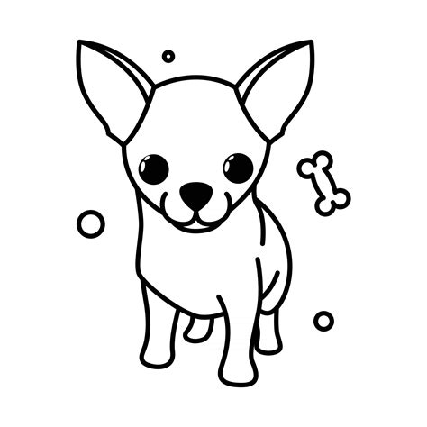 Descubrimiento Dos Grados Pogo Stick Jump Dibujo De Perro Chihuahua