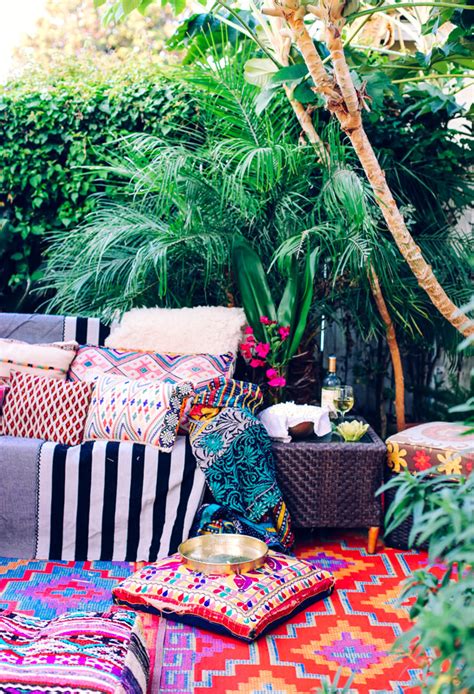How To Create Your Own Perfect Boho Outdoor Decor Styled In 6 Easy Ways
