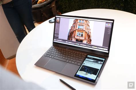 Lenovos Ultrawide 17 Inch Laptop Has An 8 Inch Screen Next To The