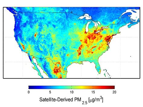 Map Air Polution In America By States