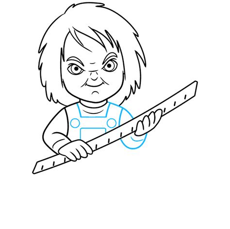 How To Draw Chucky Really Easy Drawing Tutorial