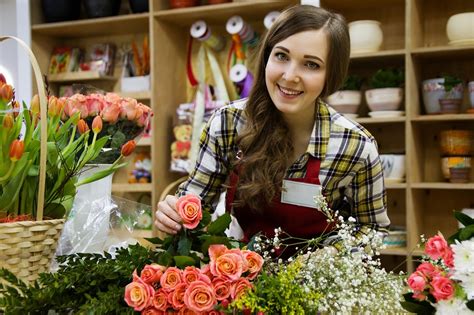 How To Become A Florist Grinning Cheek To Cheek
