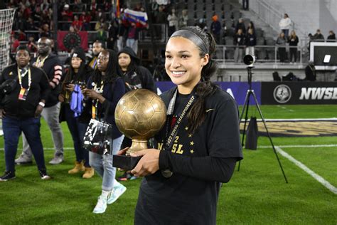 portland thorns sophia smith named us soccer female player of the year the columbian