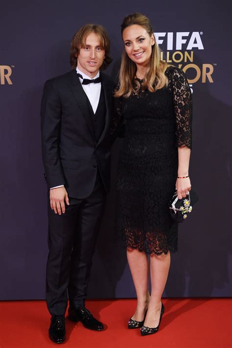 Luka modric's wife is vanja bosnic. Luka Modric and Vanja Bosnic Photos Photos - FIFA Ballon d ...