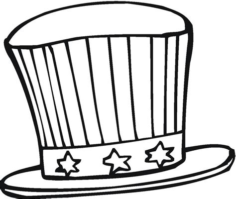 Hat Coloring Coloring Pages