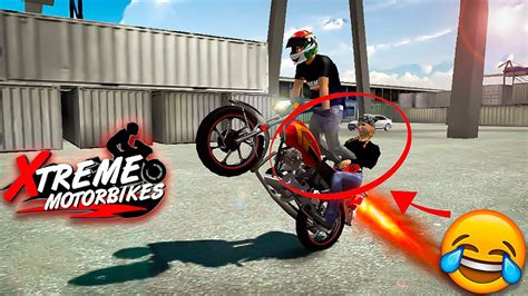 jaja este juego esta bien gracioso xD | Xtreme Motorbikes Android