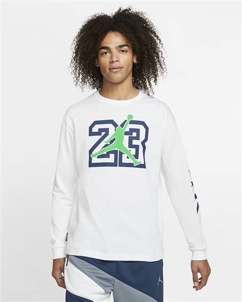 Jordan Legacy Aj13 Mens Long Sleeve T Shirt Nike Eg
