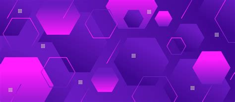 Vector Technology Geometric Abstract Background Vector Violet Pink