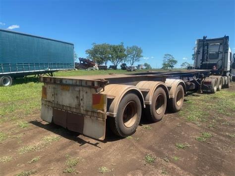 Freighter Tri Axle Skel Trailer For Sale