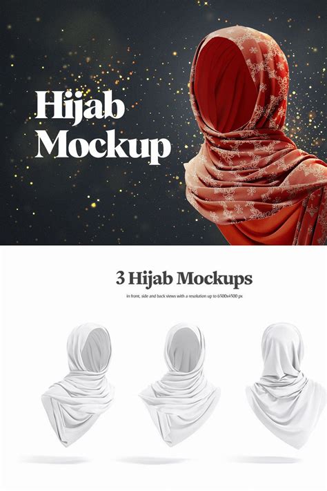 Hijab Mockup Masterbundles