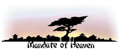 If a ruler was overthrown, this was interpreted as an indication that the. 'Mandate of Heaven' - Legal and illegal elections in the ...