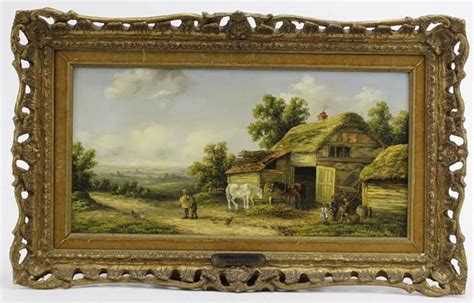 Thomas Masters Pair Of 19th Century Thomas Masters English Landscape